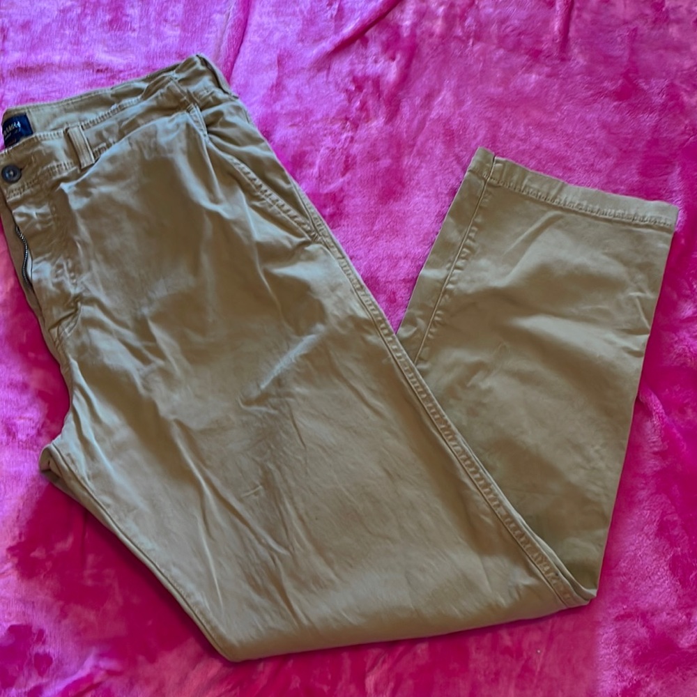 Mens American eagle khakis-dark